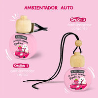 Ambientador Coche Fresa Nata  6,5ml-205415 Ambientador Coche Fresa Nata  6,5ml-205415 1